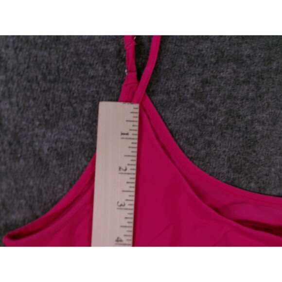 Jockey Cami Top Women Large Fuchsia Pink Base Layer Capsule Luxe Seamless Preppy - Picture 4 of 8